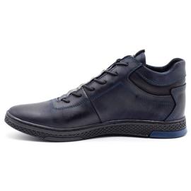 Polbut Sapatos de inverno masculino K26F azul marinho azul-marinho 2