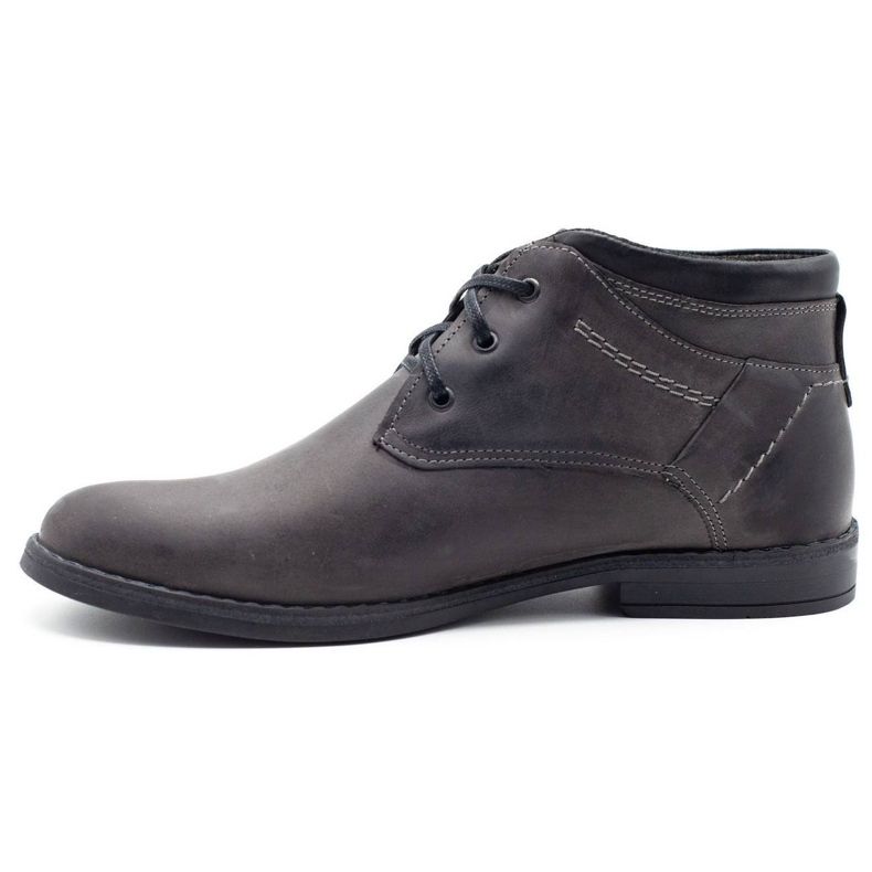 Polbut Sapatos isolados cinza masculinos J38S 1