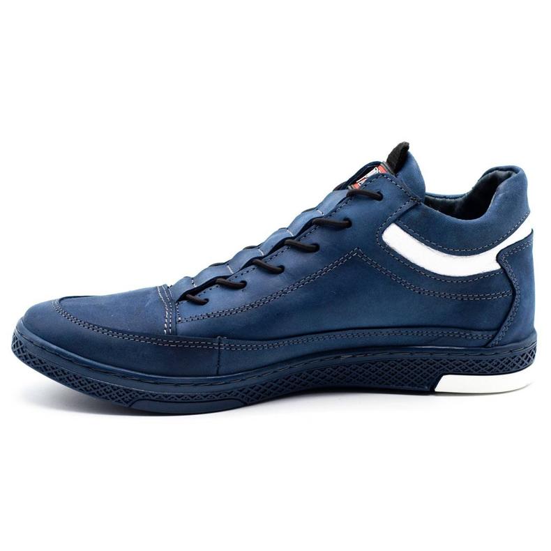 Polbut Sapatos de inverno masculino K25F azul marinho azul-marinho 2