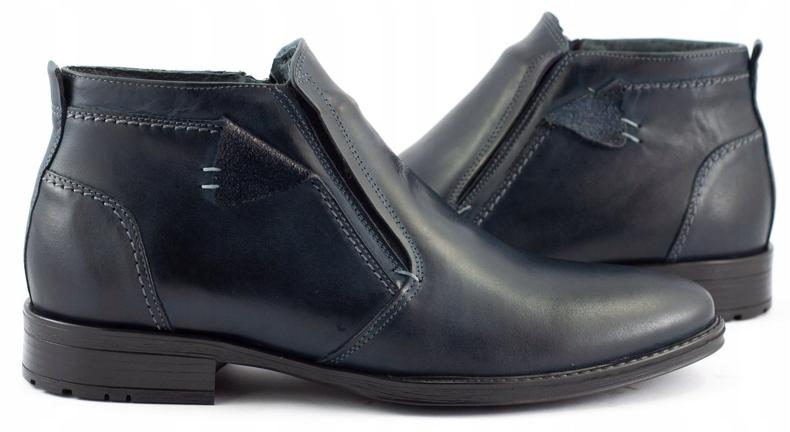 KENT Sapatos de inverno masculino 200 azul marinho azul-marinho 1