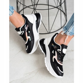 Sweet Shoes Tênis Pretos Elegantes 1