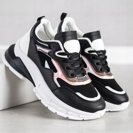 Sweet Shoes Tênis Pretos Elegantes 2