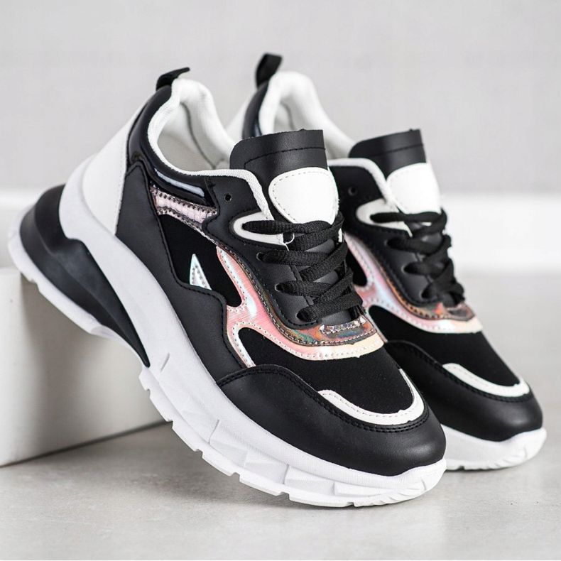 Sweet Shoes Tênis Pretos Elegantes 2