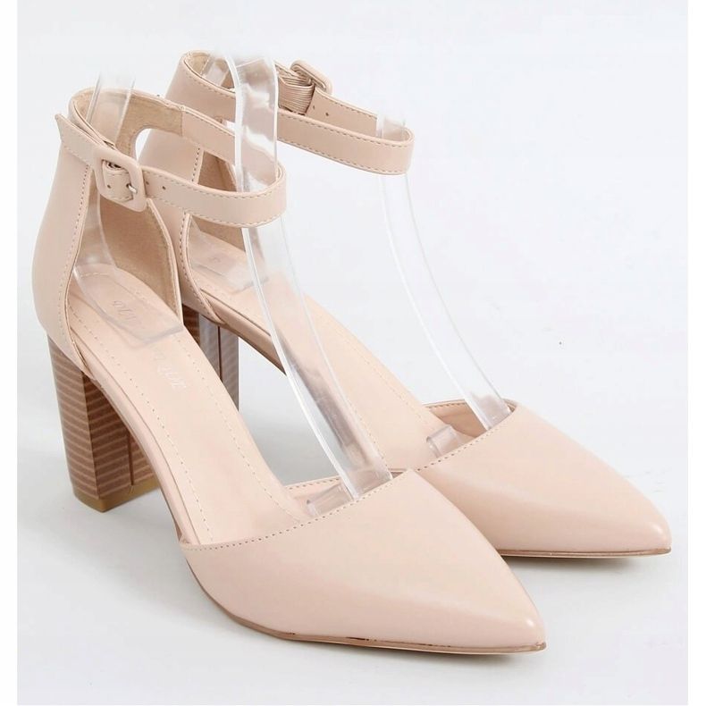 Bombas no poste bege 4046 Nude 1