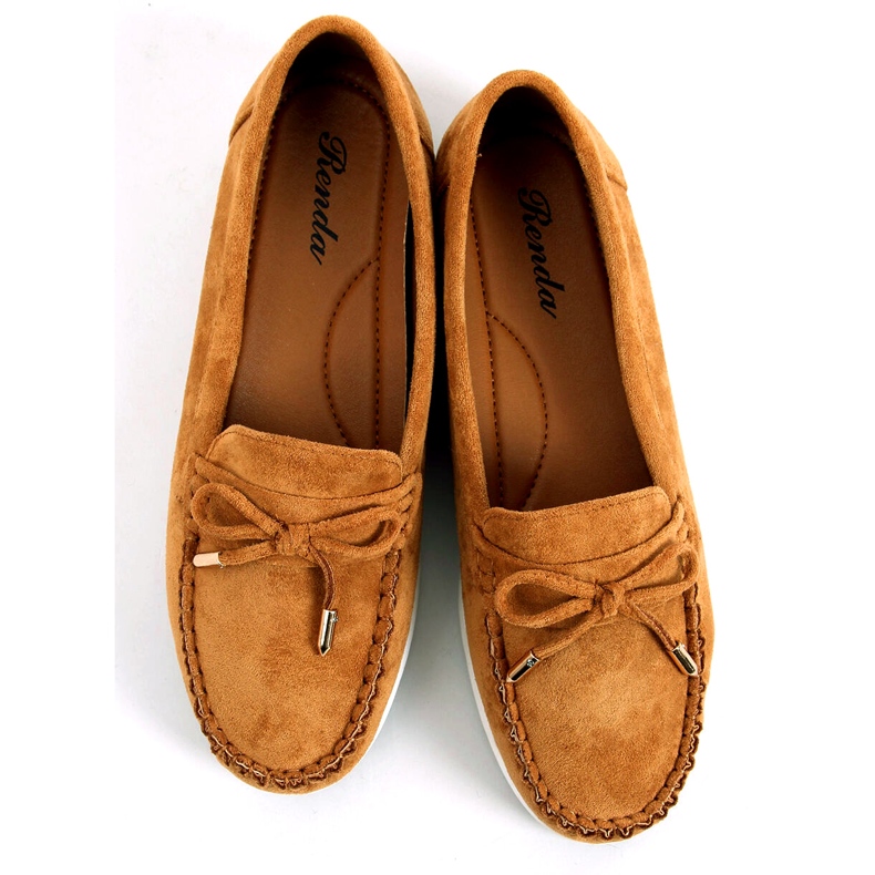 BM Mocassins Camel RQ-2 Camel femininos castanho 2