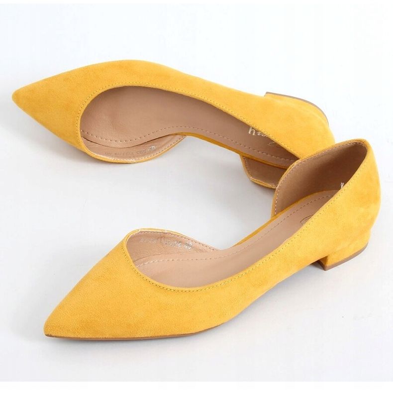Honey cut ballerinas MM-593 Yellow amarelo 1