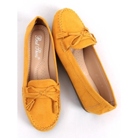 BM Mocassins de mel feminino XR-1R2 amarelo 2