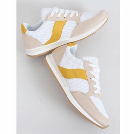 Tênis esportivos multicoloridos SC26 bege 1