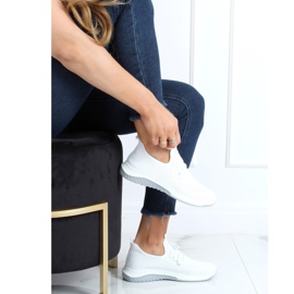 Tênis esportivos brancos 2019-3 Branco 2