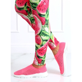 Meias Fushia rosa 9862, calçados esportivos 2