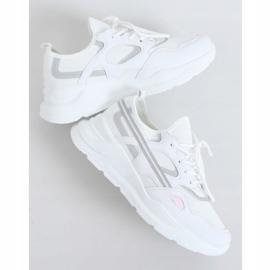 Sapatos esportivos brancos B0-560 Branco 1