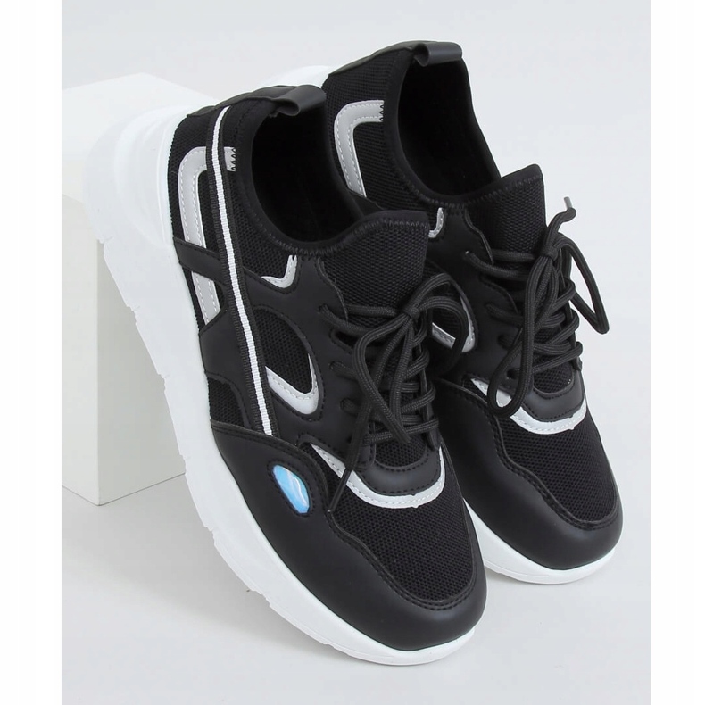 Sapatos esportivos pretos B0-560 pretos 1