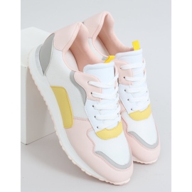 Sapatos esportivos multicoloridos C915 Rosa 1