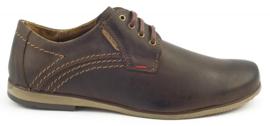 Sapatos de couro masculino 292GT marrom 1