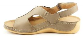 Pollonus Sandálias femininas 5774 cappuccino bege 2