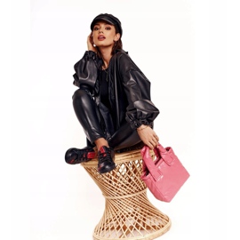 Tênis feminino de couro Big Star EE274303 preto 1