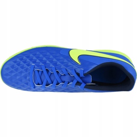 Chuteiras Nike Tiempo Legend 8 Club Tf M AT6109-474 azul 2