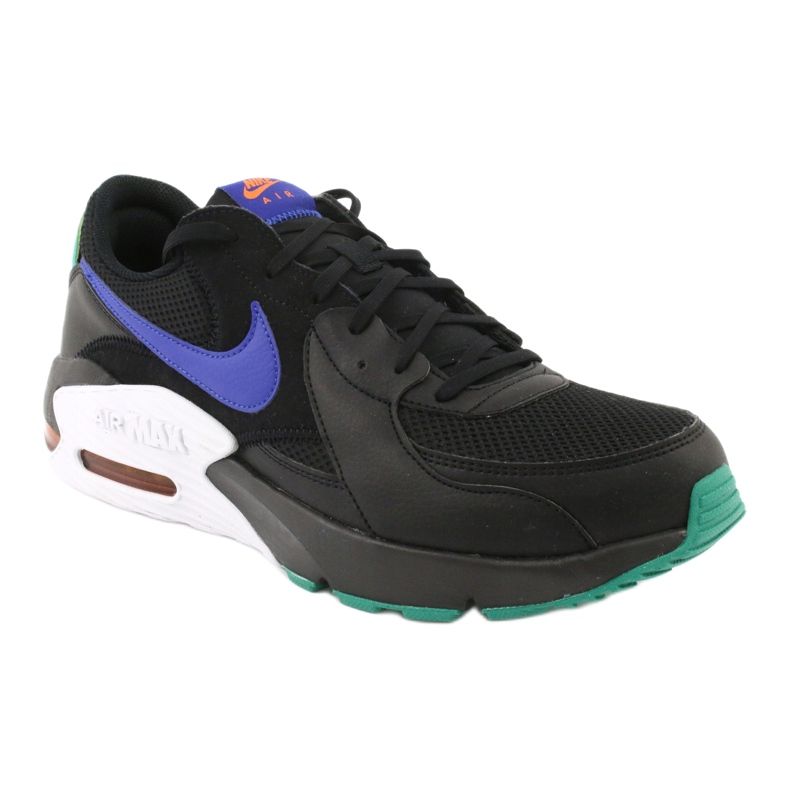 Sapata Nike Air Max Excee M CD4165-002 preto roxo verde 1