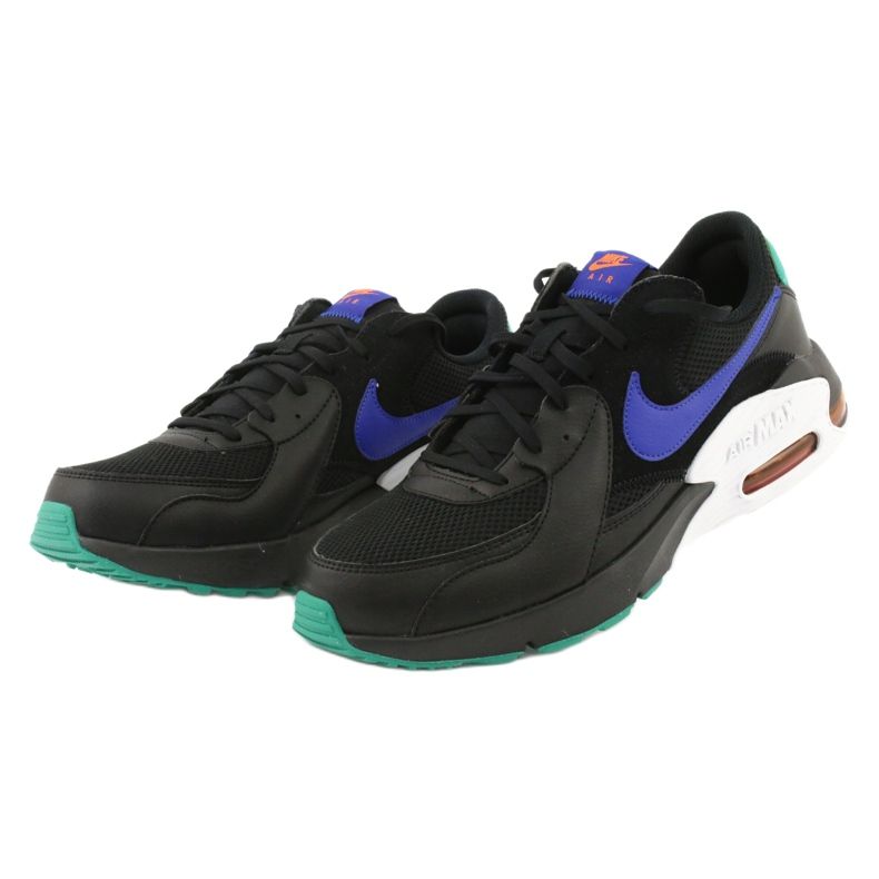 Sapata Nike Air Max Excee M CD4165-002 preto roxo verde 3