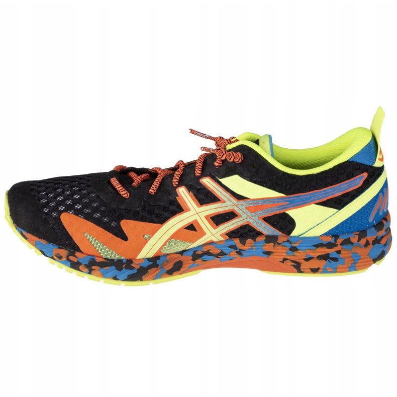 Sapatos Asics Gel-Noosa Tri 12 M 1011B277-005 preto azul laranja amarelo 1