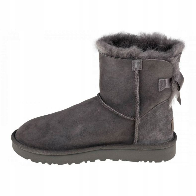Sapatos Ugg Mini Bailey Bow Ii W 1016501-GREY preto 1
