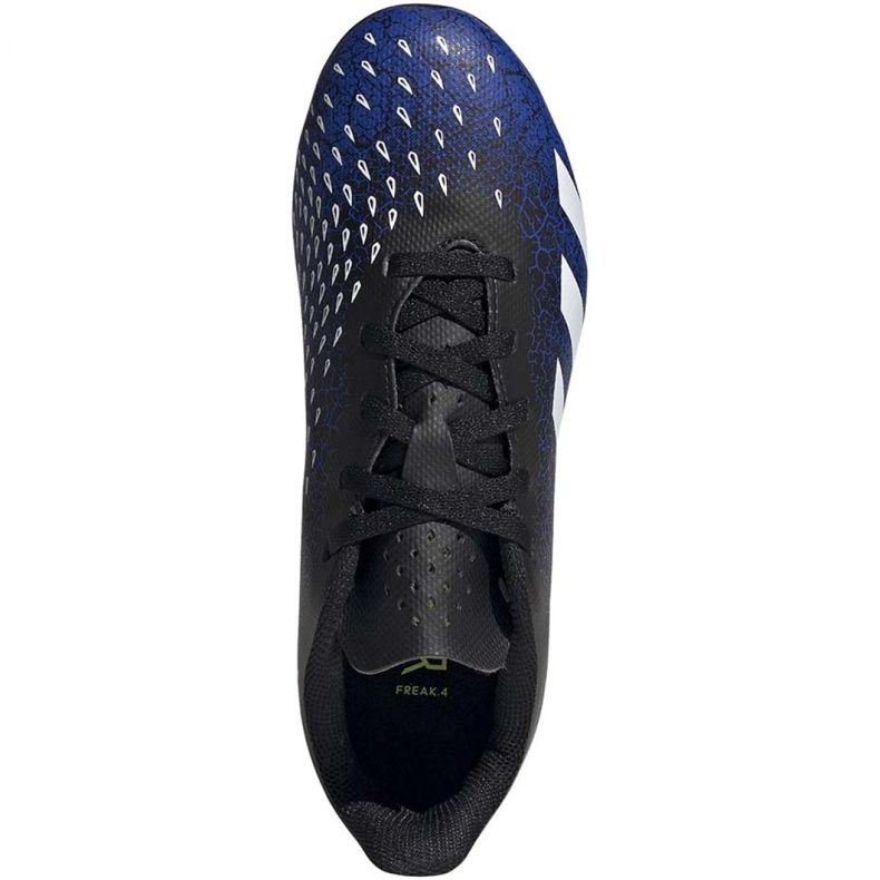 Chuteiras Adidas Predator Freak .4 FxG Jr FY0626 preto preto 1 Chuteiras Adidas Predator Freak .4 FxG Jr FY0626 preto preto 1