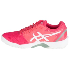 Asics Gel-Resolução 8 Clay Gs Jr 1044A019-702 rosa 1 Asics Gel-Resolução 8 Clay Gs Jr 1044A019-702 rosa 1