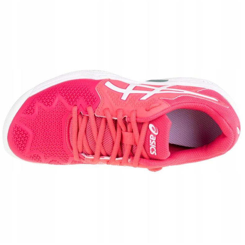 Asics Gel-Resolução 8 Clay Gs Jr 1044A019-702 rosa 2 Asics Gel-Resolução 8 Clay Gs Jr 1044A019-702 rosa 2