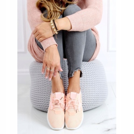 Sapatos esportivos femininos rosa B0-70 rosa 1