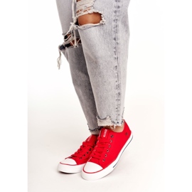 Tênis feminino baixo Big Star vermelho DD274339 2
