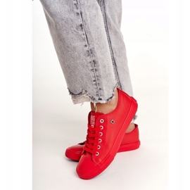 Tênis feminino Big Star Red V274872 vermelho 2