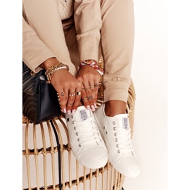 Tênis feminino Big Star White V274869 branco 2