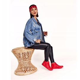 Tênis feminino Big Star Red V274529 vermelho 1