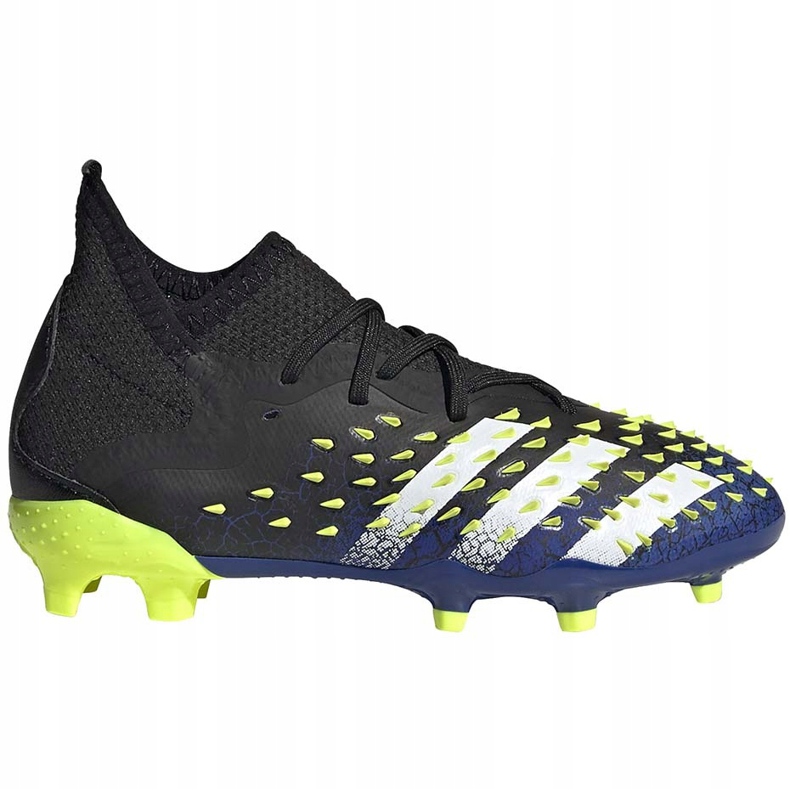 Chuteiras adidas Predator Freak.1 Fg Junior preto-marinho-verde FY0744 1