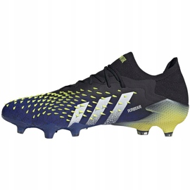 Chuteiras adidas Predator Freak.1 L Fg preto-azul-verde FY0745 2