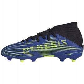 Chuteiras Adidas Nemeziz.3 Fg Junior azul-verde FY0817 1