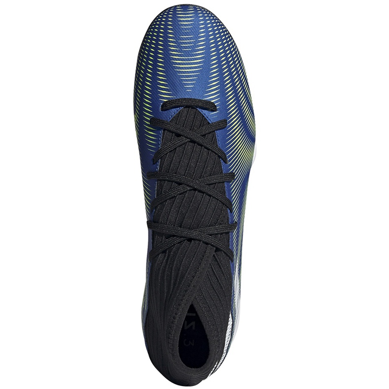 Chuteiras Adidas Nemeziz.3 Tf azul-verde-preto FW7407 1