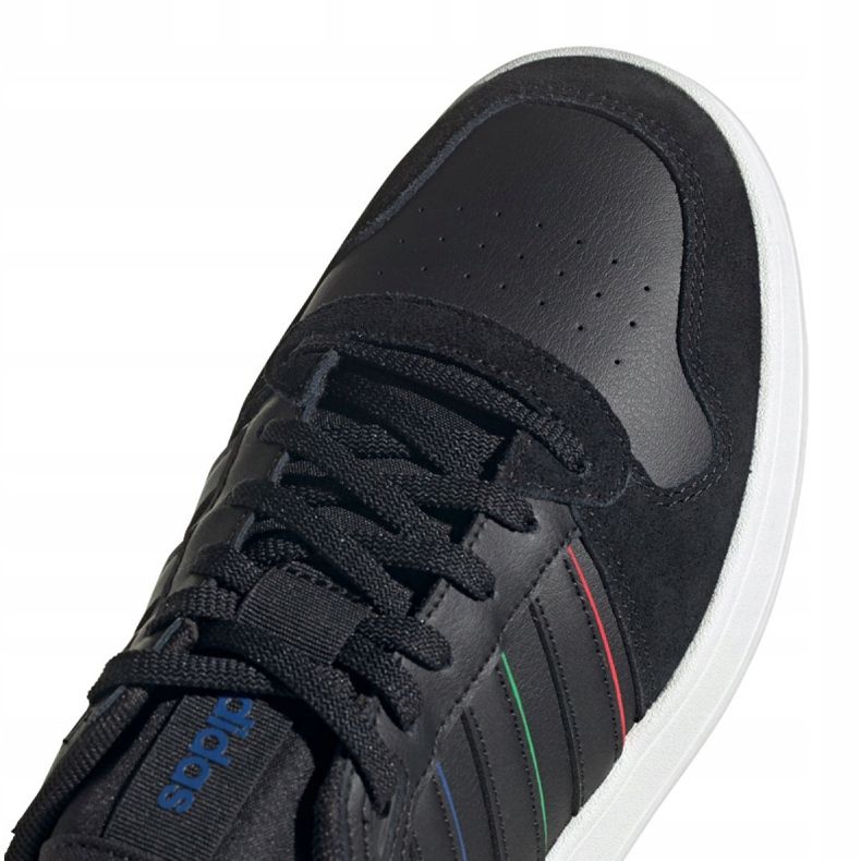 Tênis Adidas Breaknet Plus M FY9651 preto azul 1