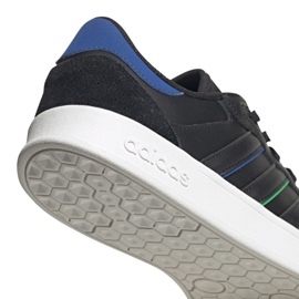 Tênis Adidas Breaknet Plus M FY9651 preto azul 2