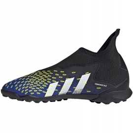 Chuteiras Adidas Predator Freak .3 Ll Tf Jr FY0997 preto, real preto 1