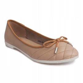 Bailarinas com arco CS003 bege 1