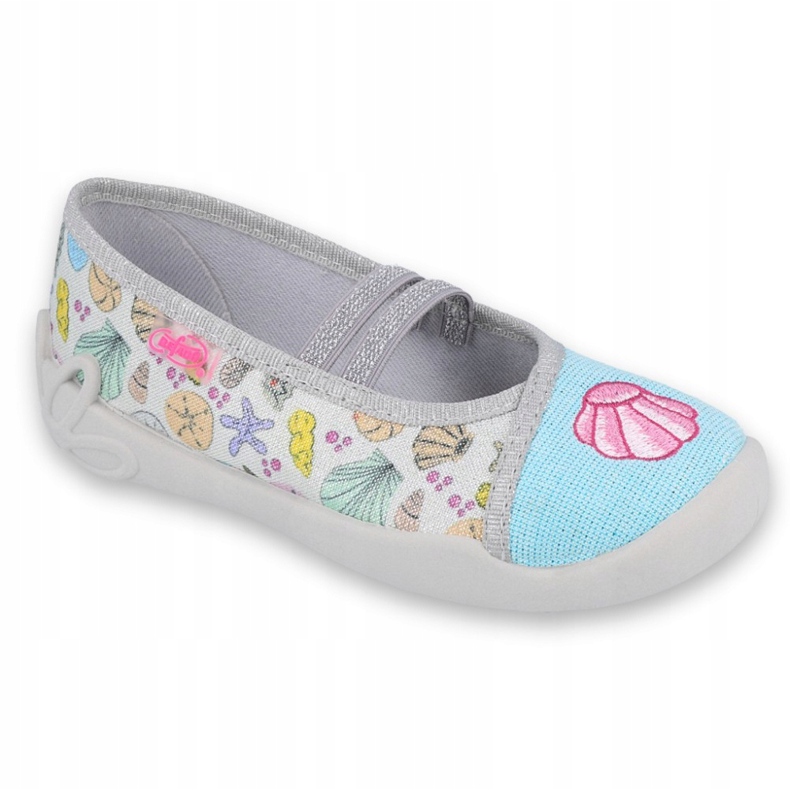Calçados infantis Befado 116Y271 azul cinza multicolorido 1