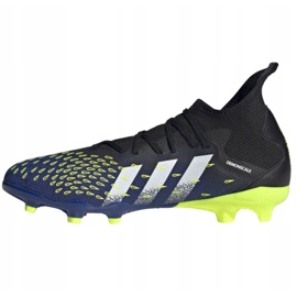 Chuteiras Adidas Predator Freak.3 Fg M FY0610 branco, preto, real preto 1