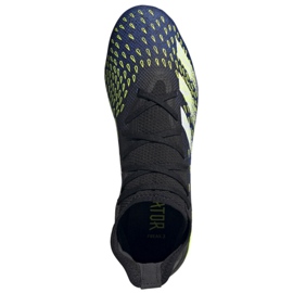 Chuteiras Adidas Predator Freak.3 Fg M FY0610 branco, preto, real preto 2