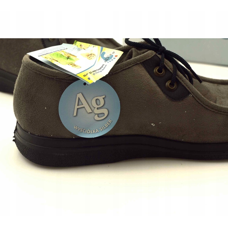 Sapatos de saúde masculinos Dr.Orto Befado 871M006 cinza 5