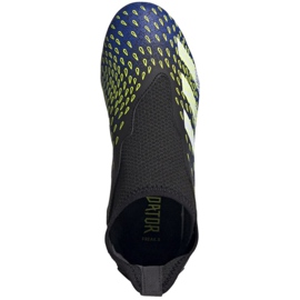 Chuteiras Adidas Predator Freak.3 Ll Fg Jr FY0618 branco, preto, real preto 2