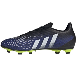 Chuteiras Adidas Predator Freak.4 FxG M FY0625 branco, preto, real preto 1