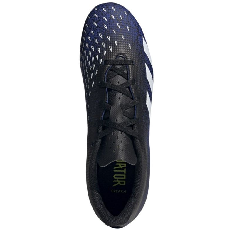 Chuteiras Adidas Predator Freak.4 FxG M FY0625 branco, preto, real preto 2