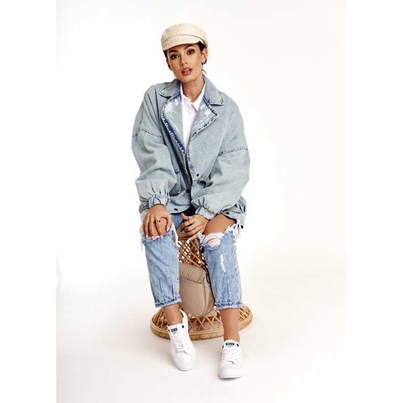 Tênis feminino Big Star FF274245 branco 1