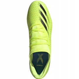 Chuteiras Adidas X Ghosted.3 Fg amarelo-pretas FW6948 1